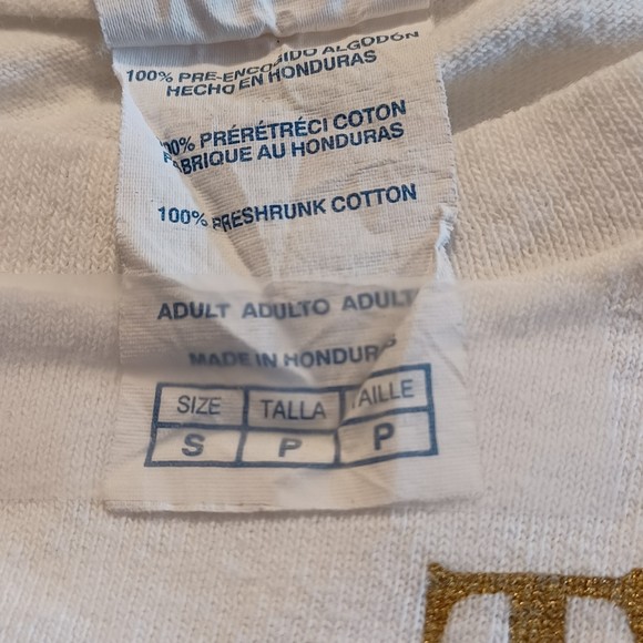 Justin Bieber Believe Tour T-Shirt, Small, White with Justin Bieber Image - Picture 6 of 6